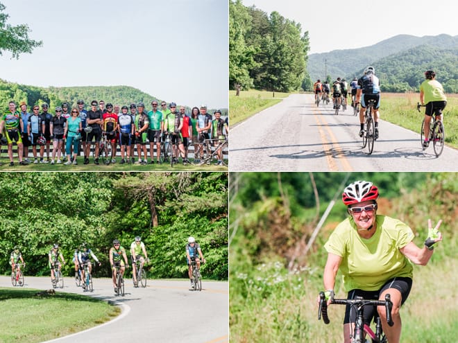 June Ride Collage