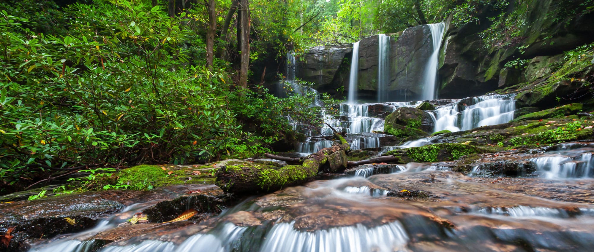 Waterfalls at The Cliffs at Keowee Falls