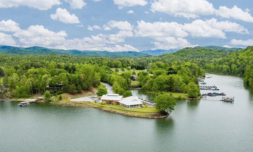 The Lakehouse at Keowee Vineyards