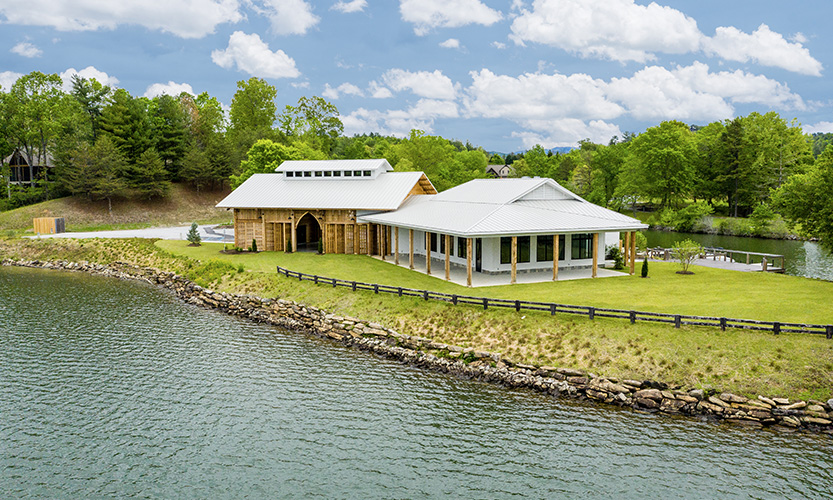 The Lakehouse at Keowee Vineyards