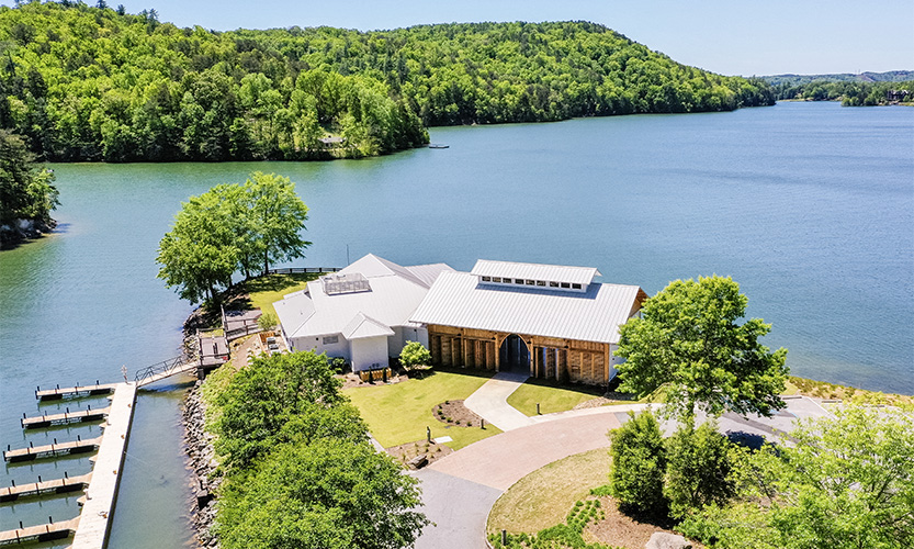 The Lakehouse at Keowee Vineyards