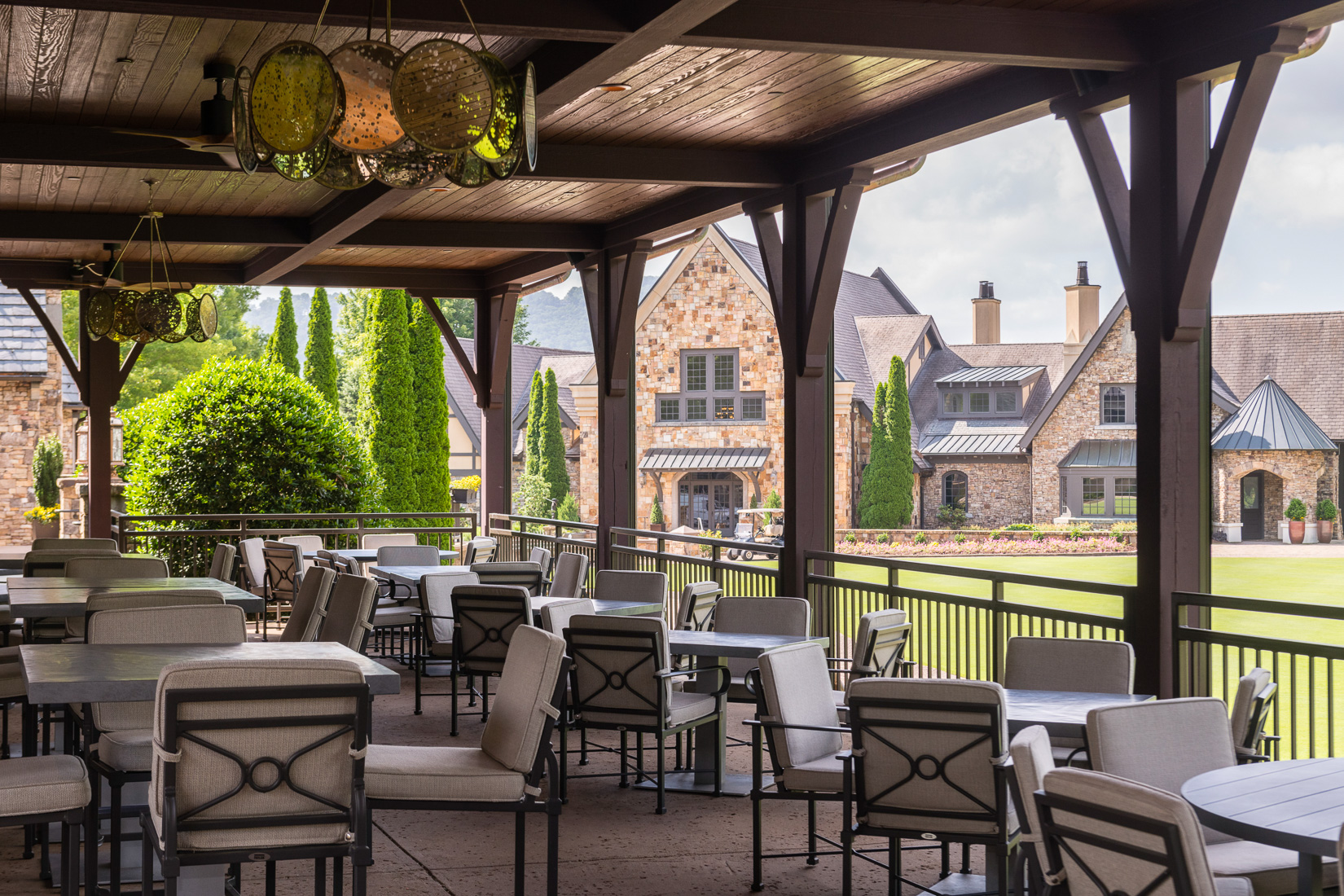 Patio at The Tavern at Walnut Cove