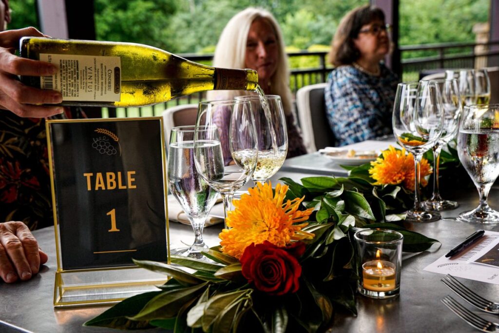 wine program at the cliffs